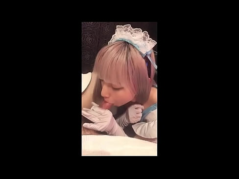 ❤️ Japonè idol [mayuka], kostim sèvant franse, pati 1, pip ak jerk off ak losyon ☑ Pornografi Larisi nan nou ❌️